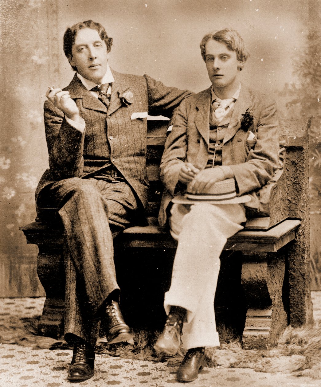 Oscar Wilde y Lord Alfred Douglas, 1894 de Unbekannt Unbekannt