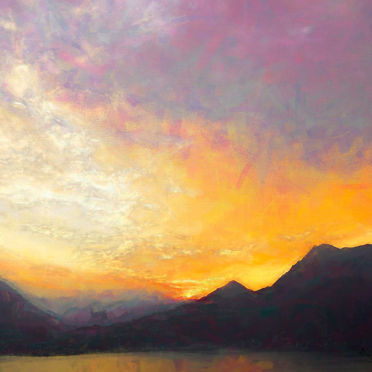 Navegación al atardecer, 2018 de Unbekannt Unbekannt