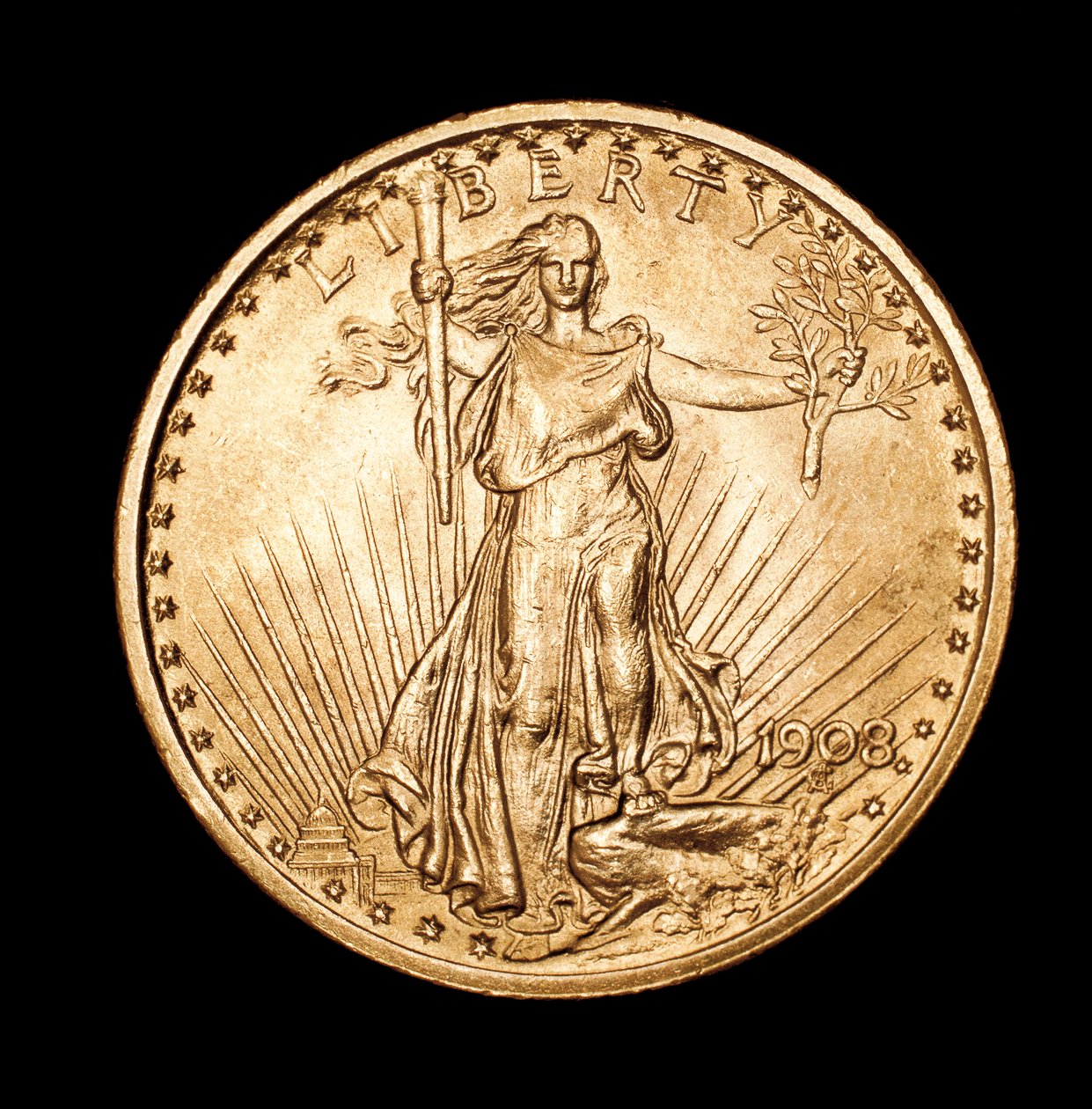 Moneda de 20 dólares, EE.UU. de Unbekannter Künstler