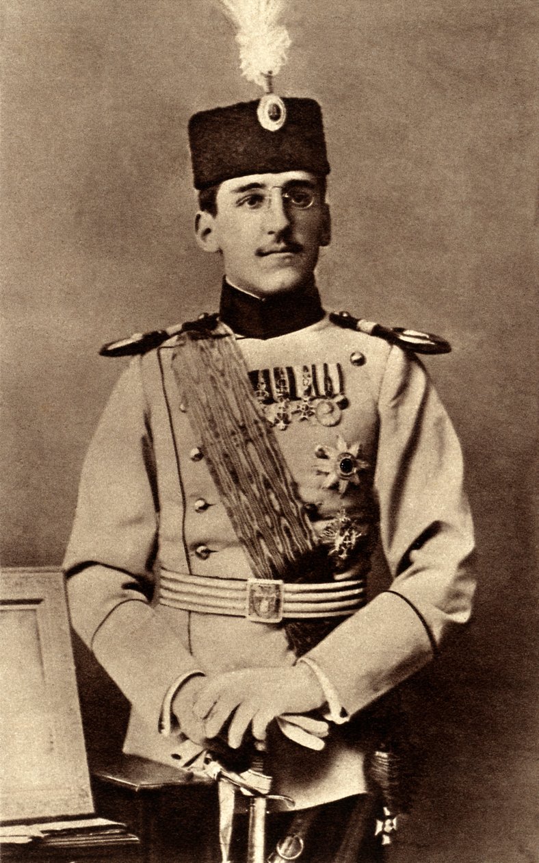 Alejandro I de Yugoslavia de Unbekannter Künstler