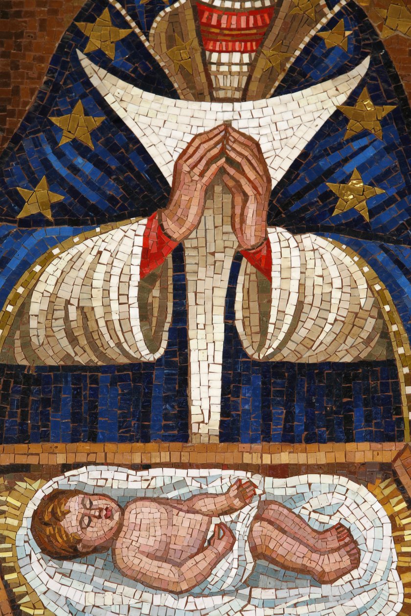 Basílica de la Anunciación: Virgen eslovena, Nazaret, Israel de Unbekannt