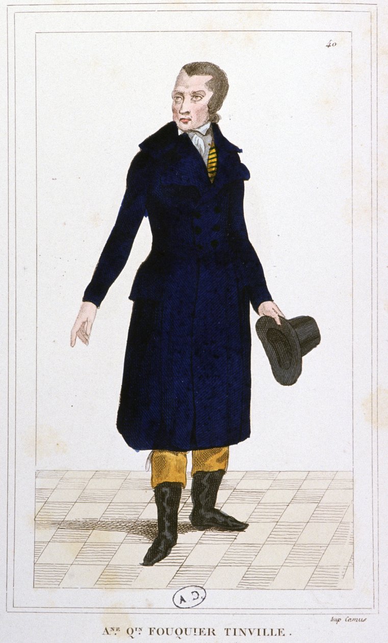 Antoine Fouquer Tinville de Unbekannter Künstler