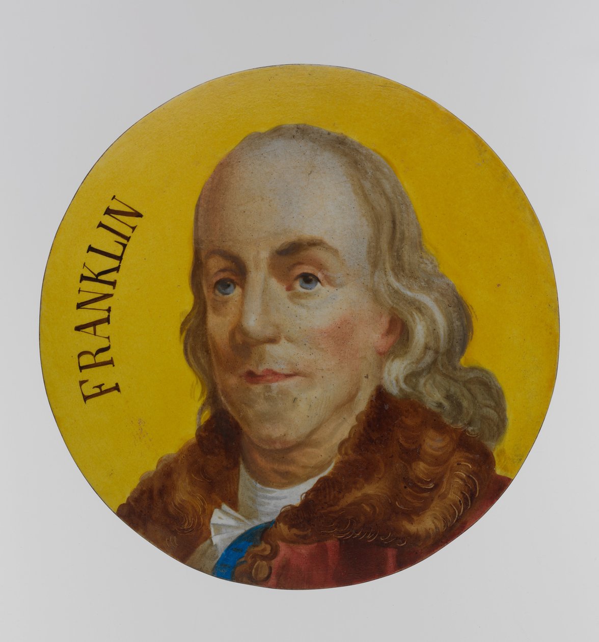Benjamin Franklin (faience) de Unbekannt