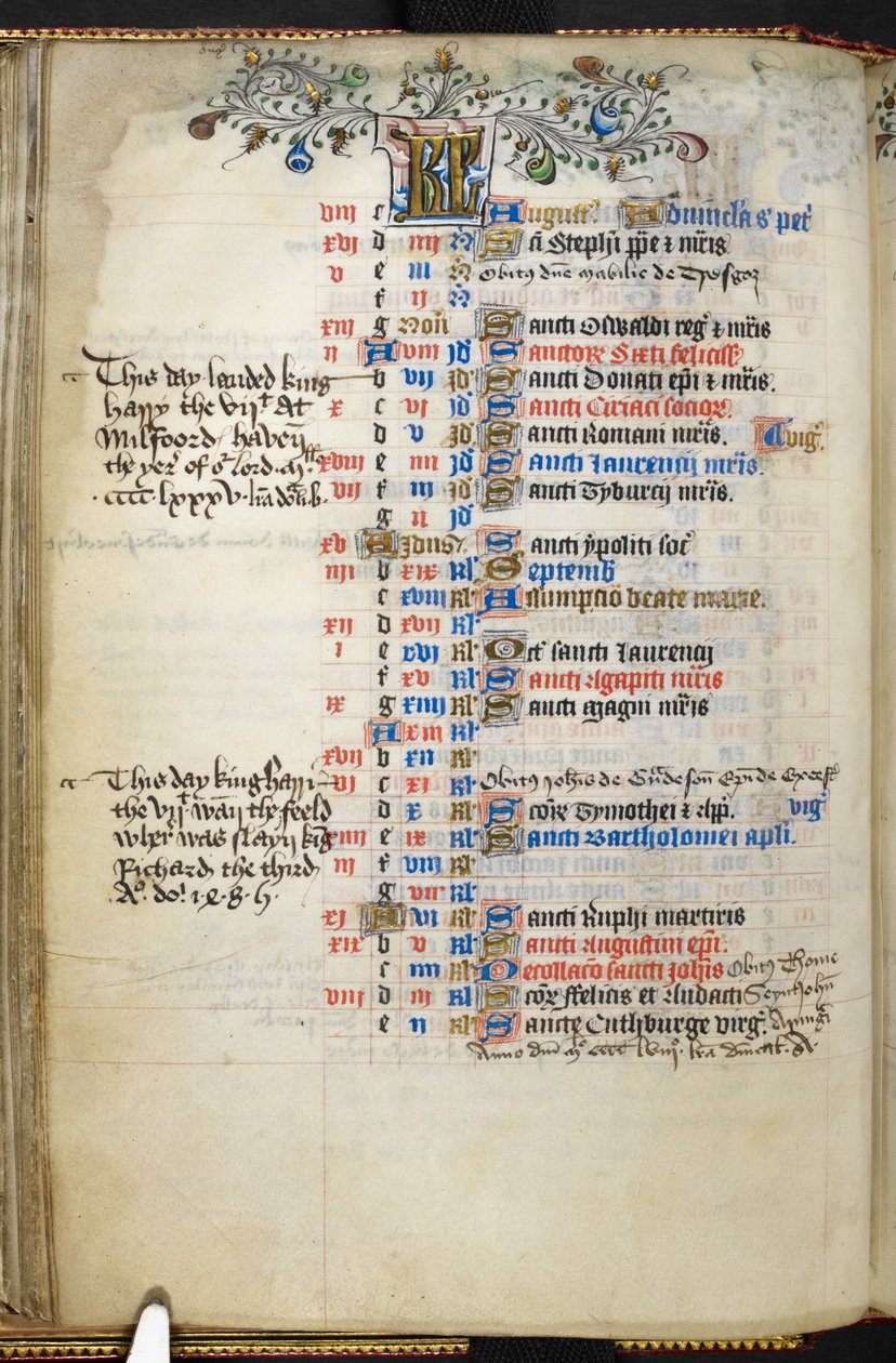 Libro de Horas (Las 