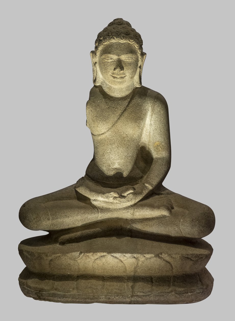 Buda haciendo el gesto de meditación de Unbekannt