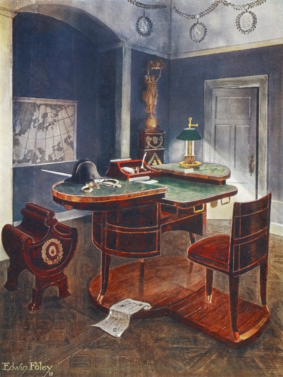 Oficina de campaña de Napoleón, Château de Malmaison de Alec Hunter