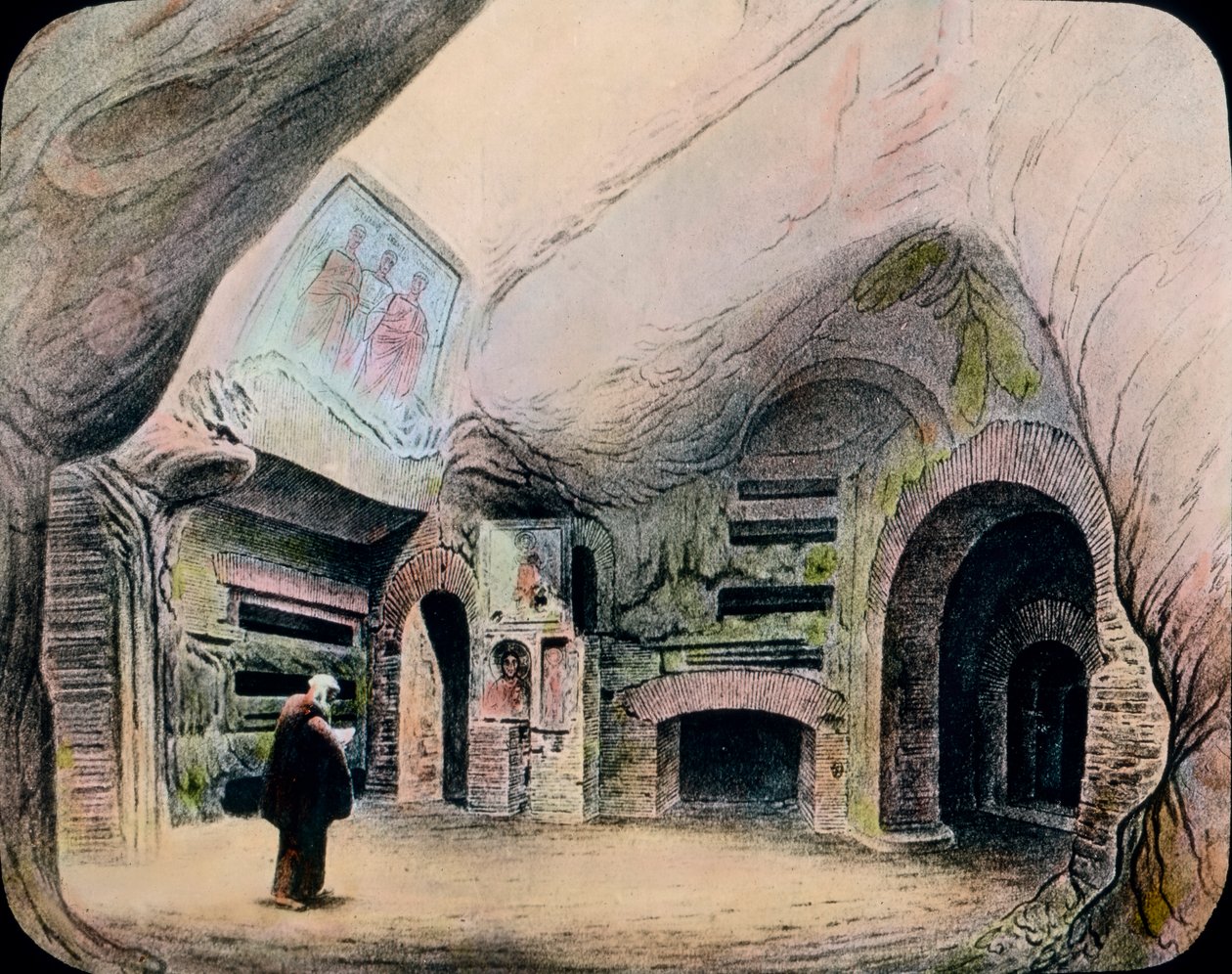 Catacumba de Santa Cecilia de Unbekannter Künstler