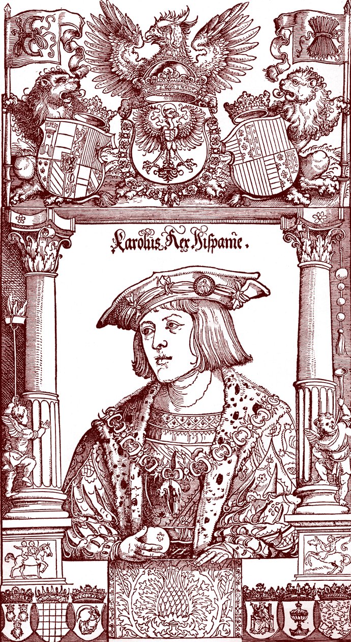 Carlos V de Unbekannter Künstler