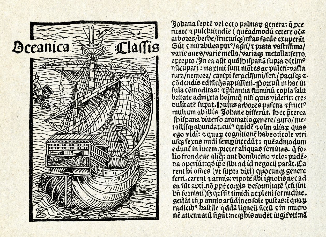 Carta de Cristóbal Colón de Unbekannter Künstler