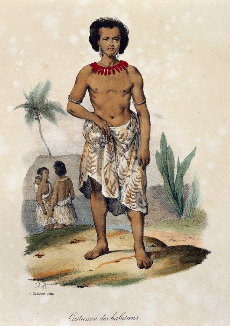 Trajes de Tonga-Tabou de William M. Timlin
