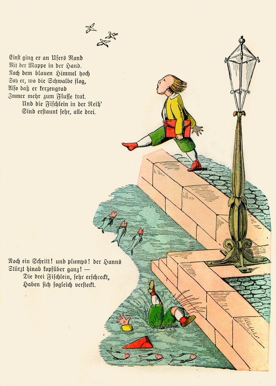 El Struwwelpeter del Dr. Heinrich Hoffmann de Unbekannter Künstler