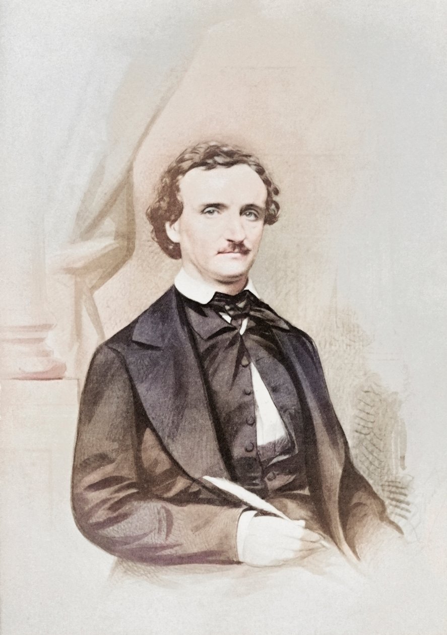 Édgar Allan Poe. siglo XIX (foto) de Alec Hunter