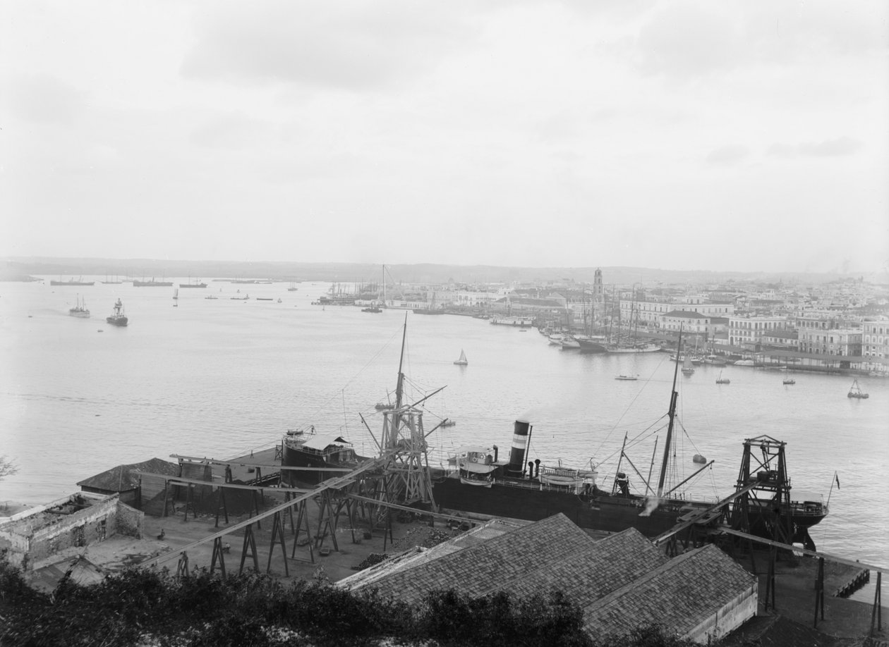 Puerto desde Cabañas de Unbekannt
