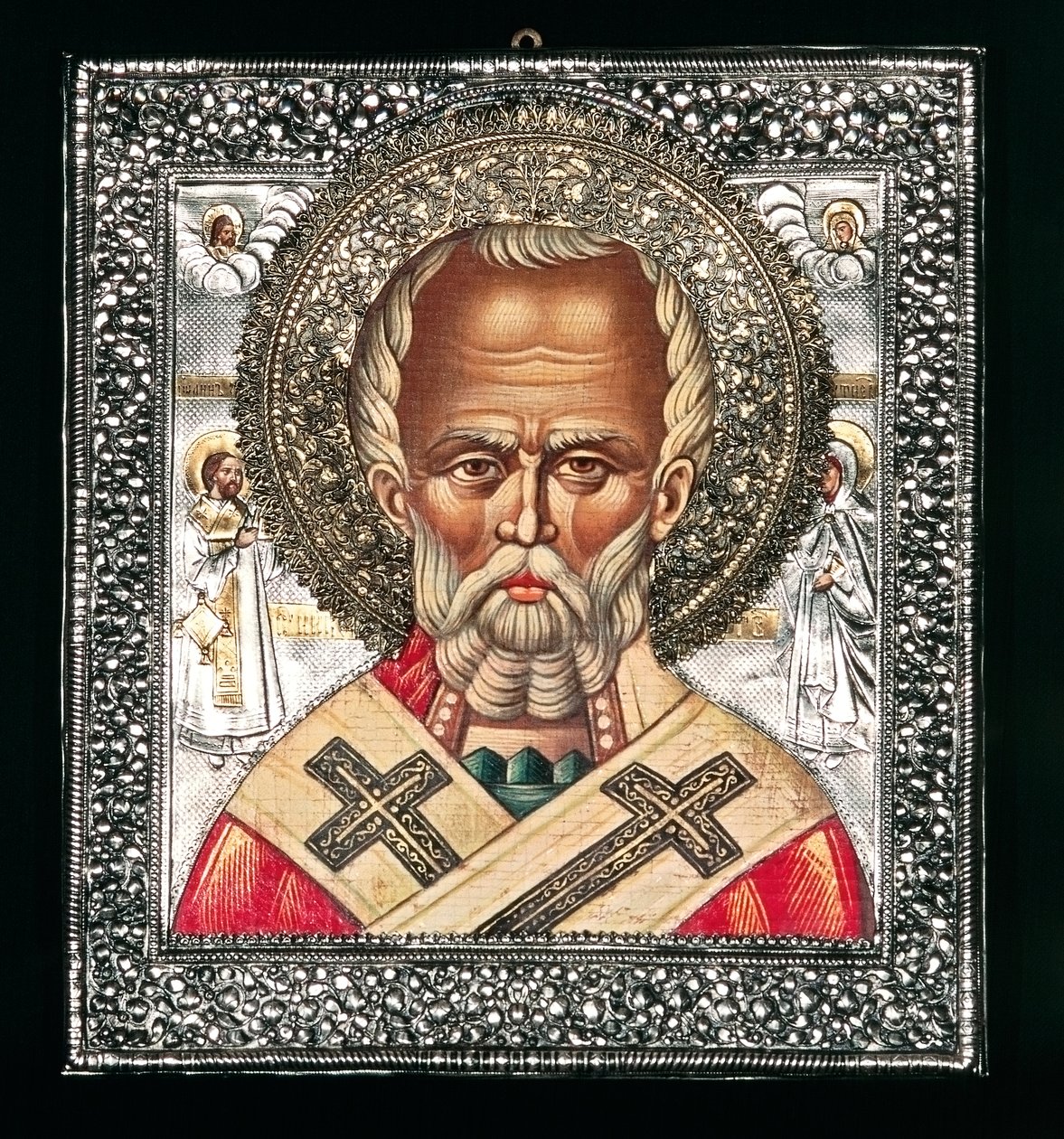 Icono que representa a San Nicolás de Benjamin Baud