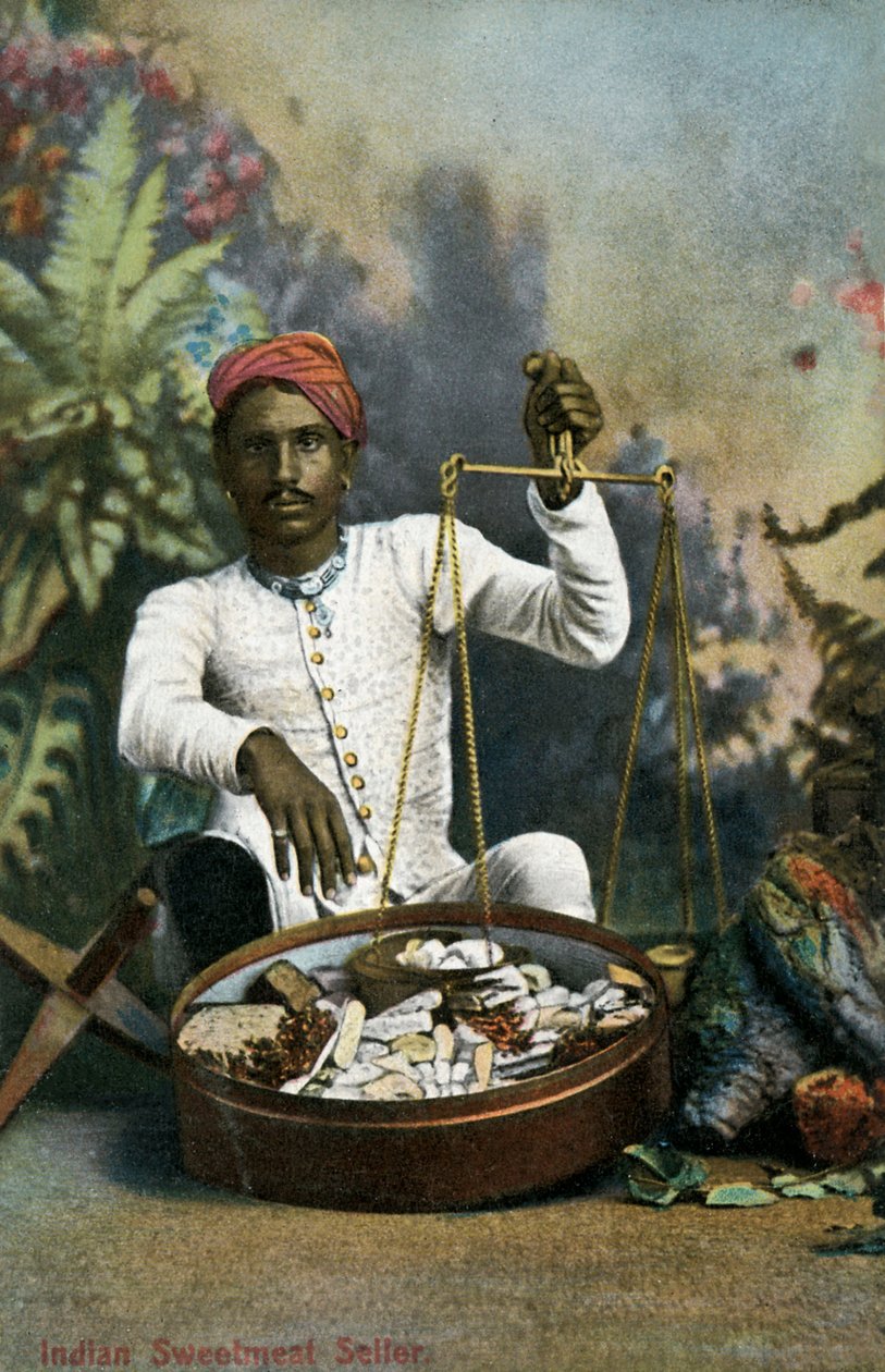 Vendedor de dulces indios de Unbekannter Künstler