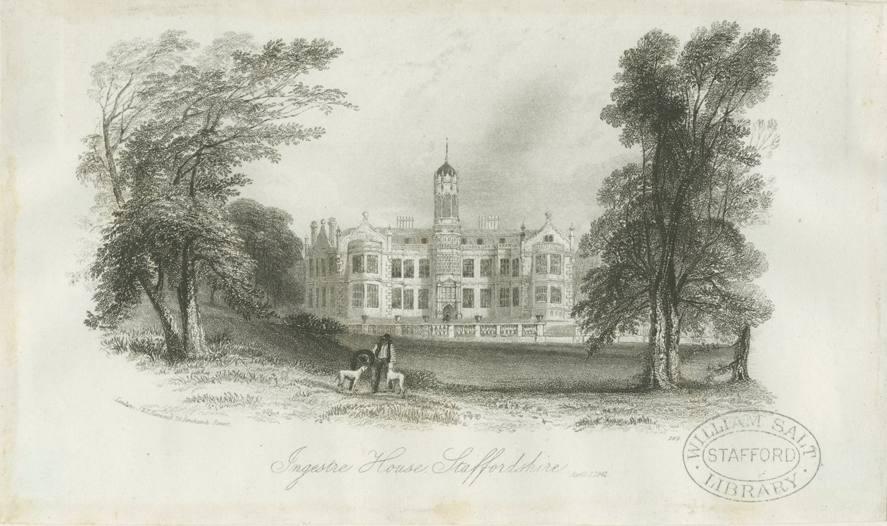 Ingestre Hall de Unbekannt