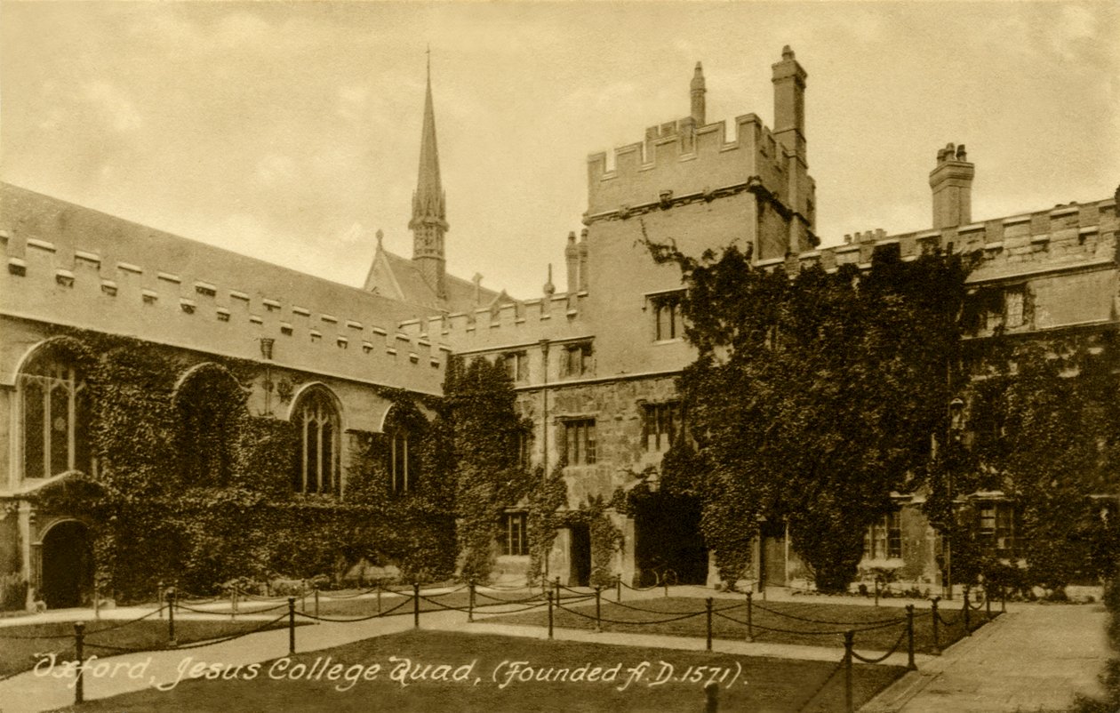 Jesus College, Oxford de Unbekannter Künstler