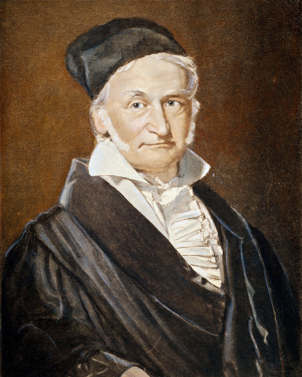 Johann Carl Friedrich Gauss, grabado hacia 1830 de Unbekannter Künstler