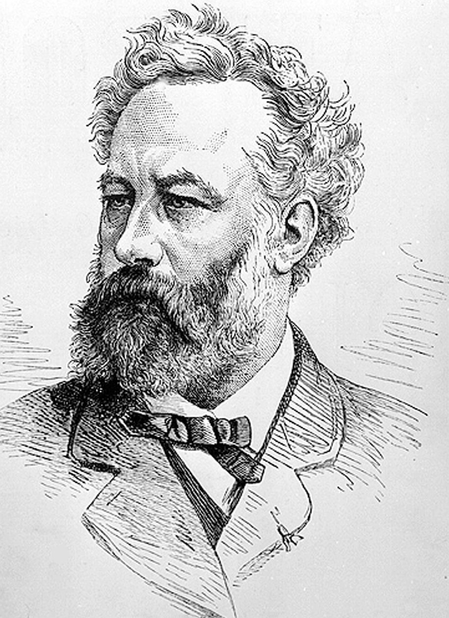 Julio Verne (grabado) de Unbekannter Künstler