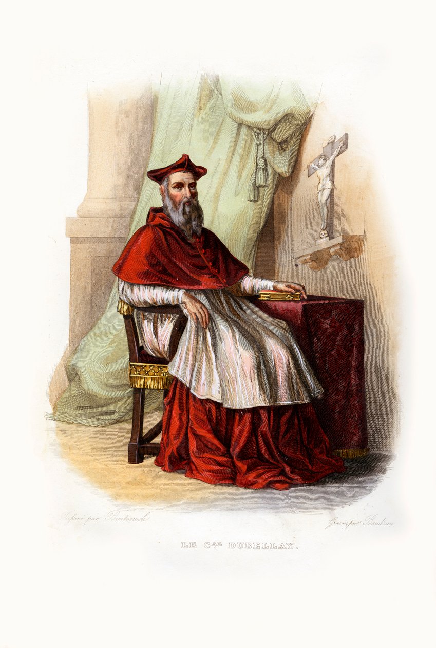 Cardenal du Bellay de Unbekannter Künstler