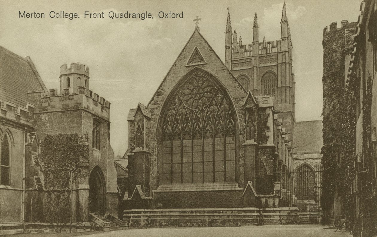Merton College, Oxford de Unbekannter Künstler