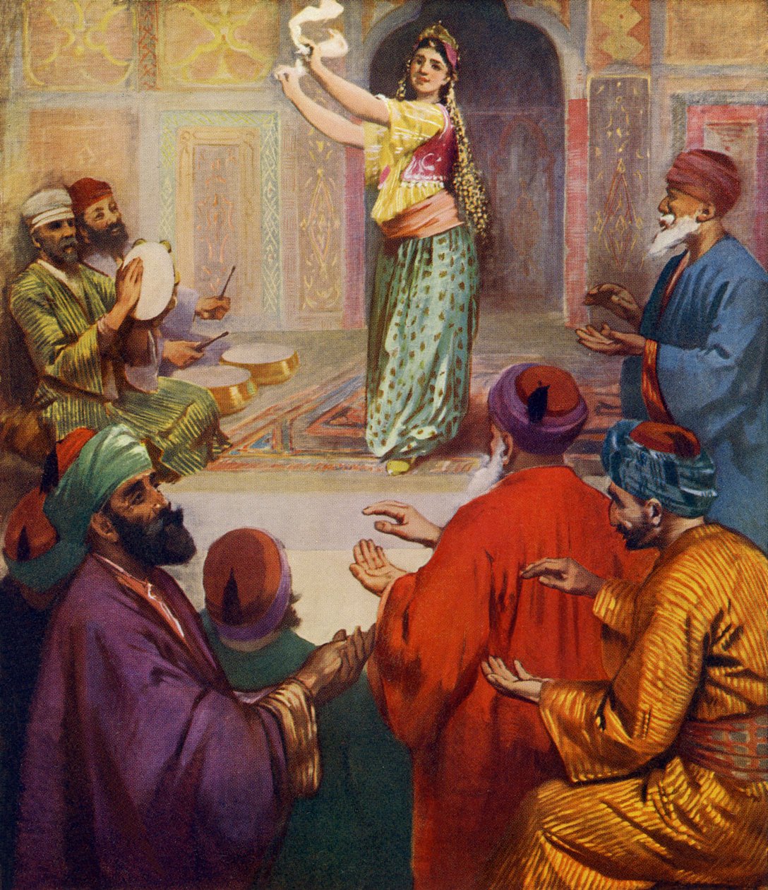Bailarina de Oriente Medio de Unbekannter Künstler