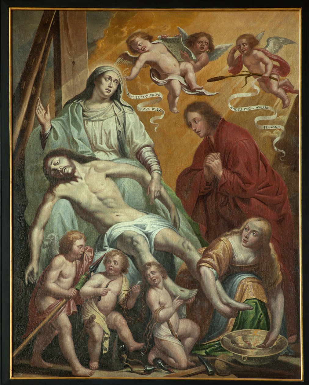 Iglesia parroquial (Iglesia de Nuestra Señora de la Ascensión). En el interior. de Unbekannter Künstler