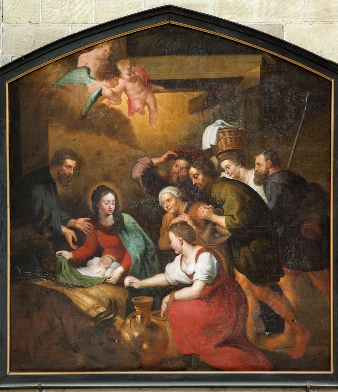 Iglesia parroquial (iglesia parroquial de San Martín). Pintar. de Unbekannter Künstler