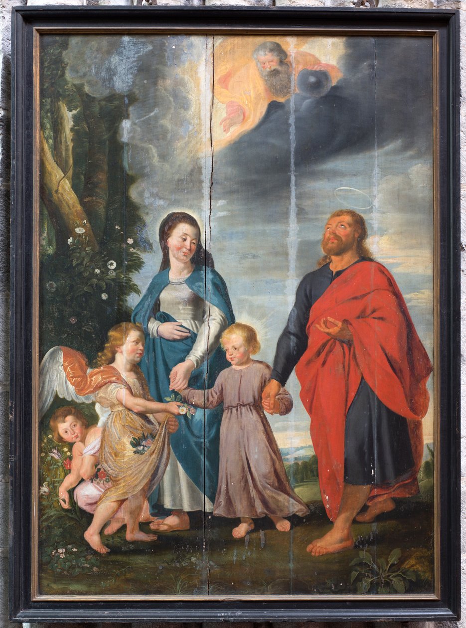 Iglesia parroquial (Iglesia Parroquial de Santa Walburga). Pintar. de Unbekannter Künstler