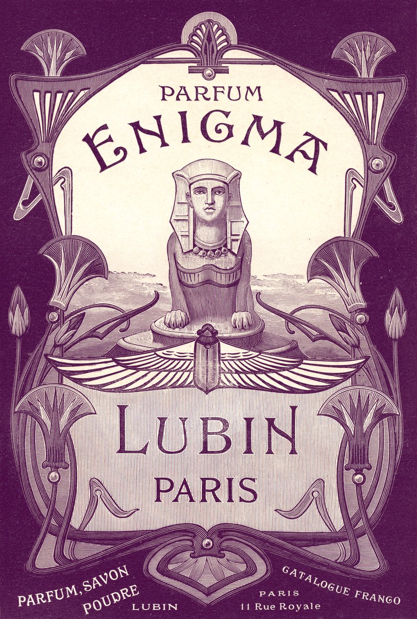 Anuncio de perfumes de Unbekannter Künstler