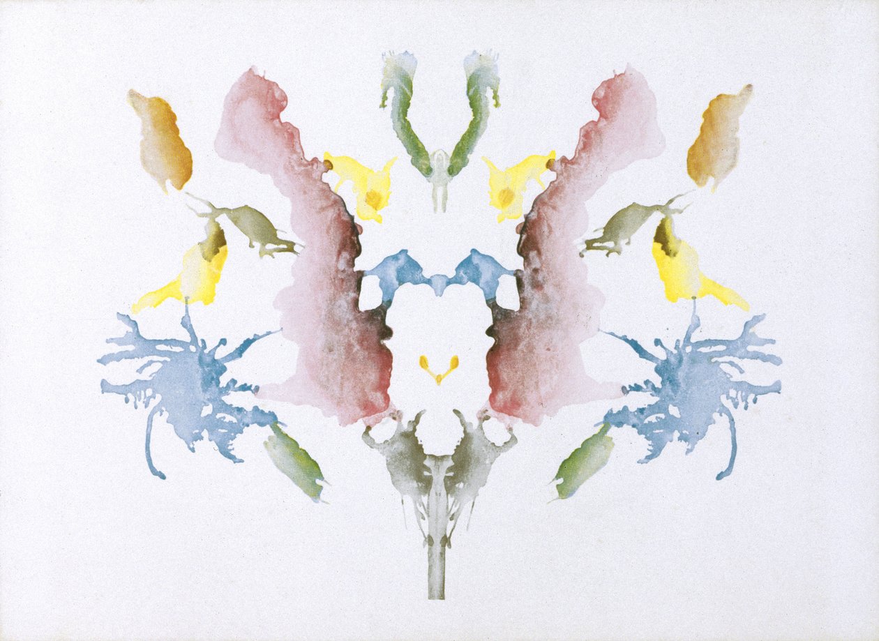 Pruebas psicológicas, test de manchas de tinta de Rorschach de Unbekannt