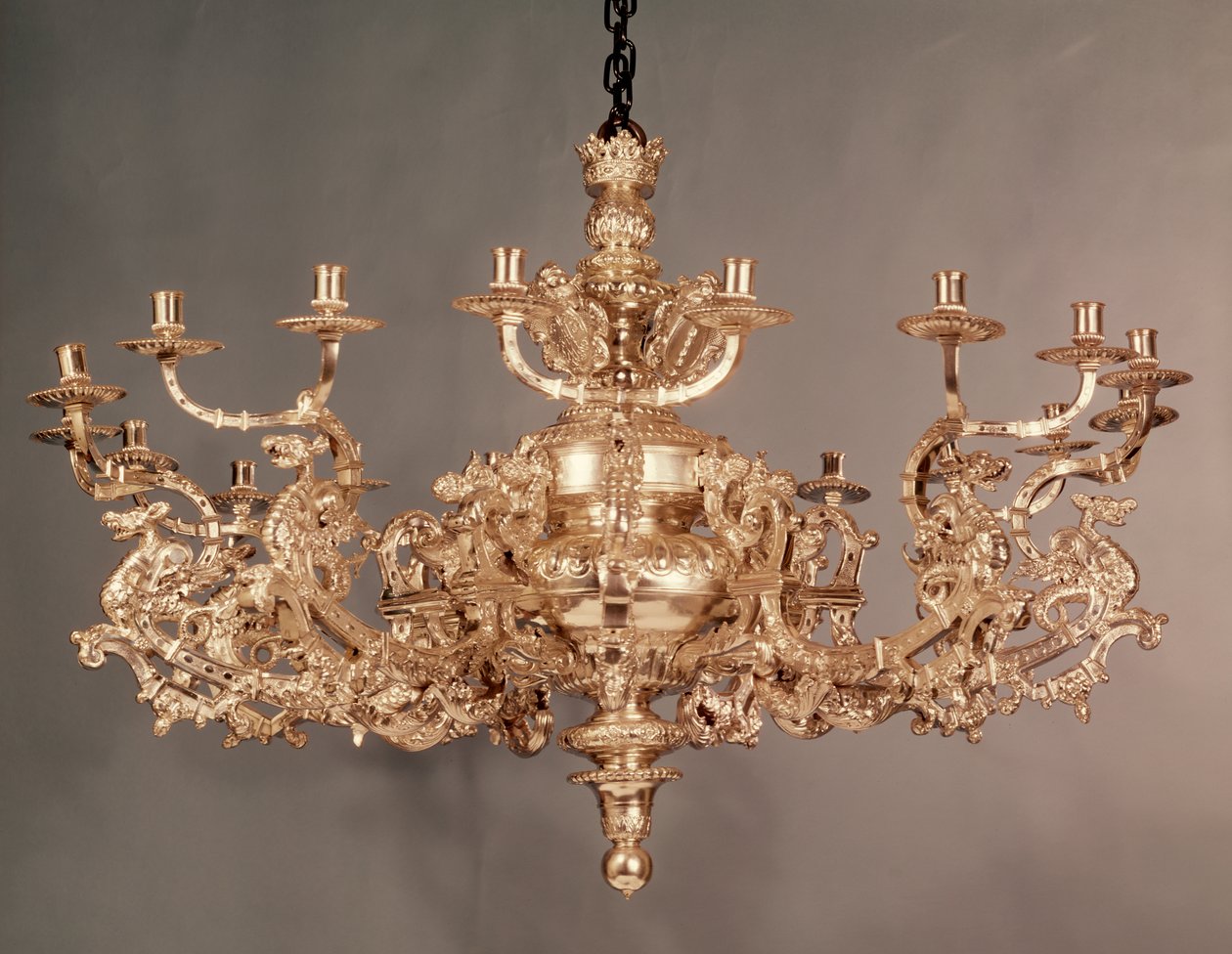 Candelabro de la reina Ana, c.1704 de Unbekannt