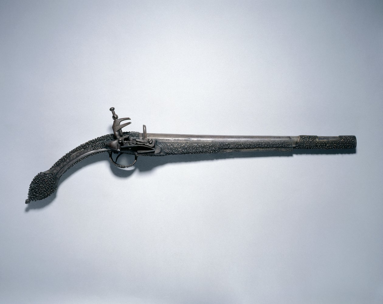 Pistola de chispa con cola de rata, Balcanes, finales de 1700-principios de 1800 de Unbekannt