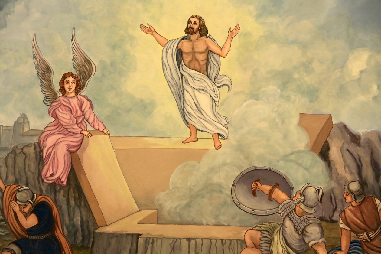 Resurrección de Cristo, Eglise Saint-André, Domancy (foto) de Unbekannter Künstler