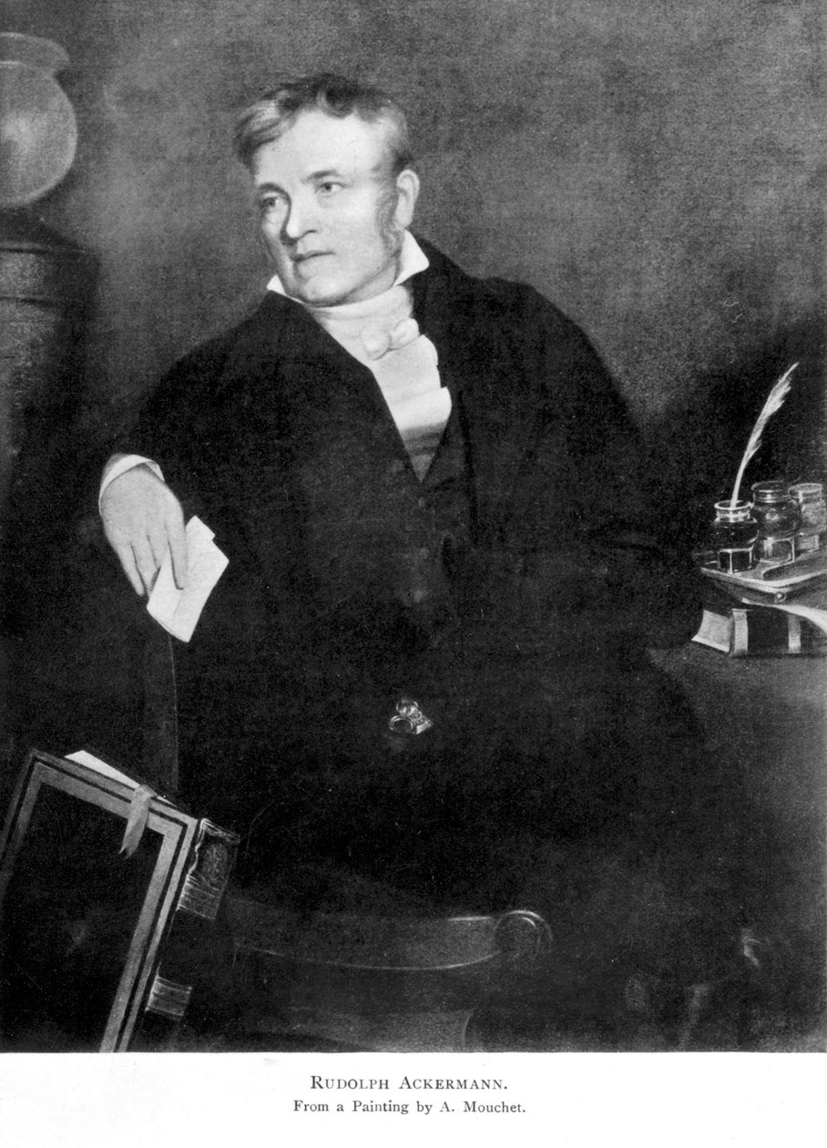 Rudolph Ackermann, editor alemán, principios del siglo XIX de Unbekannt