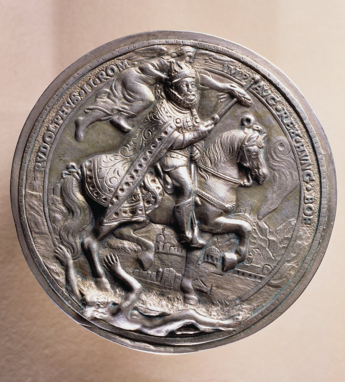 Medallón de plata de Nicolas d