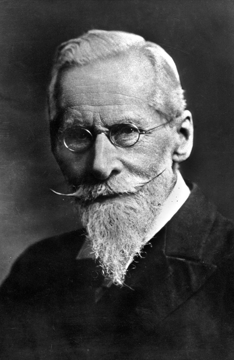 Sir William Crookes (1832-1919) científico inglés de Unbekannter Künstler