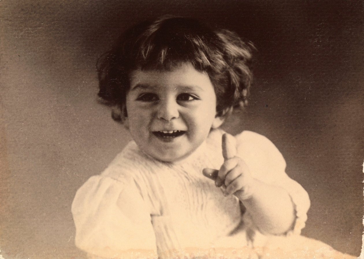 Bebé sonriente de Unbekannt