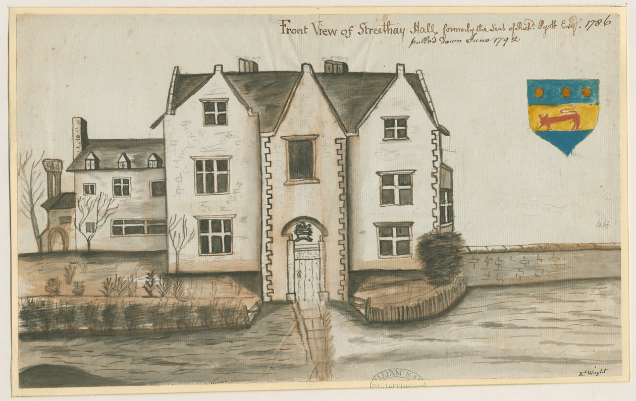 Streethay Hall de Unbekannt