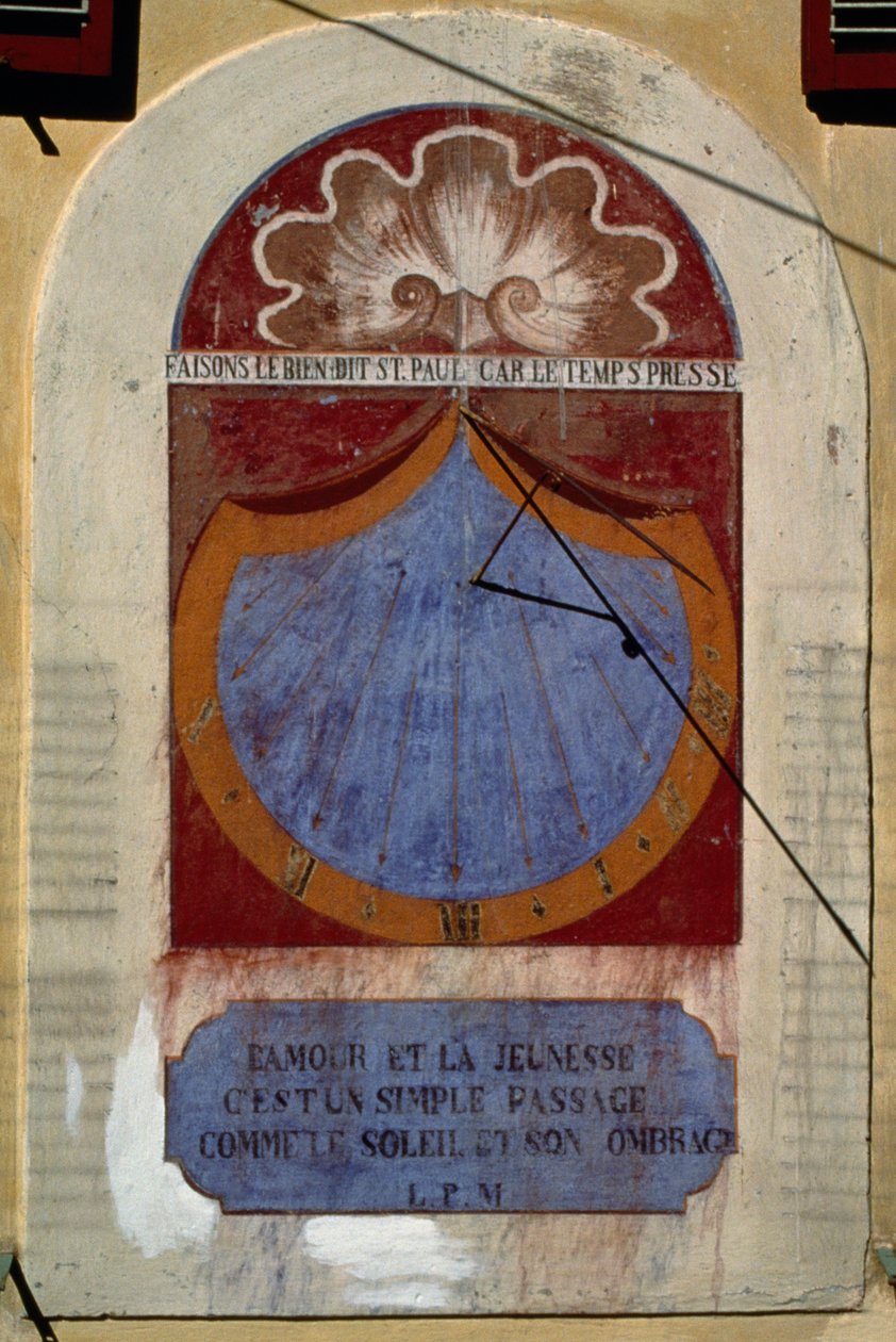 Reloj de sol de Benjamin Baud