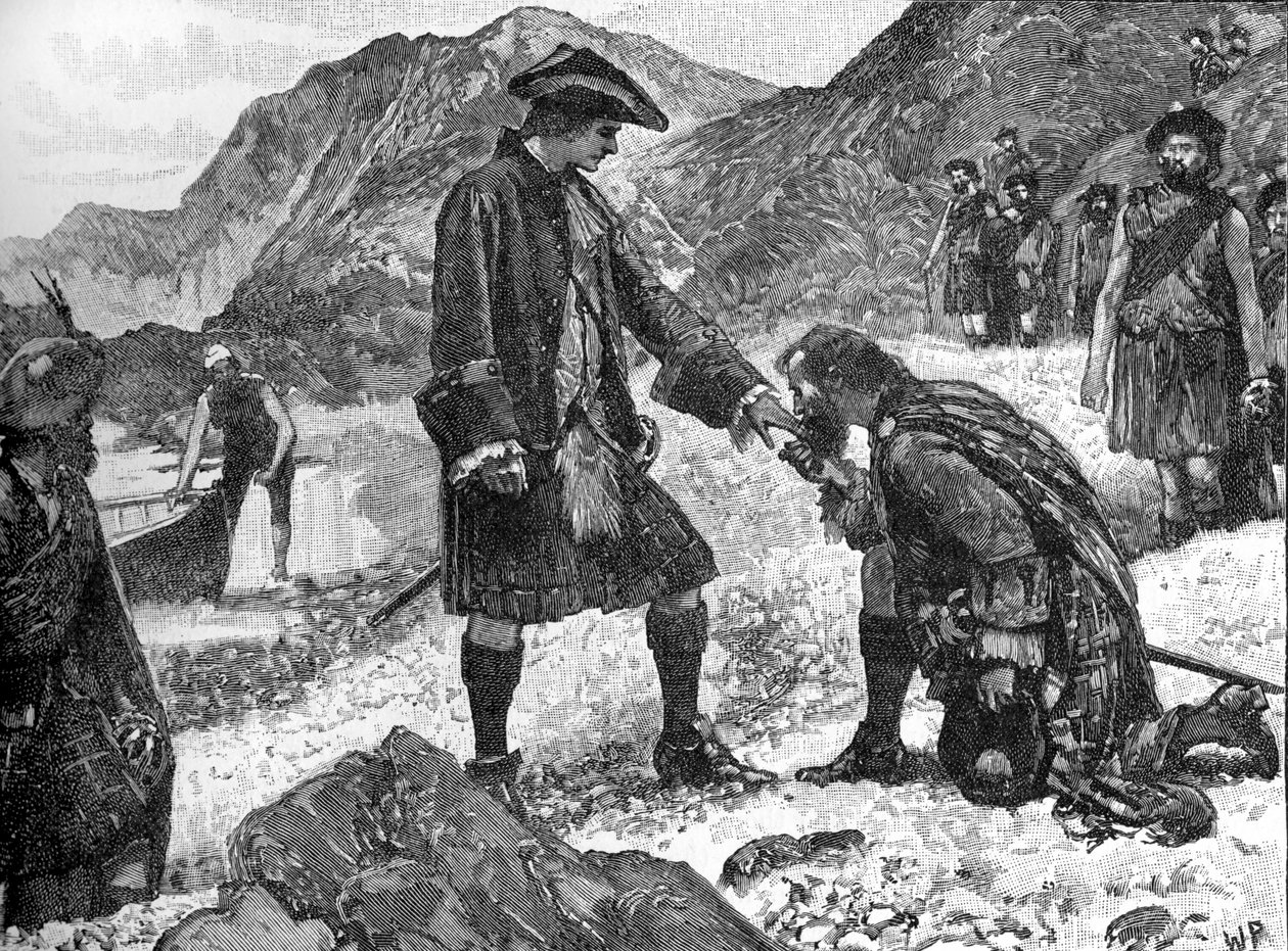 El desembarco del príncipe Charlie de Unbekannter Künstler