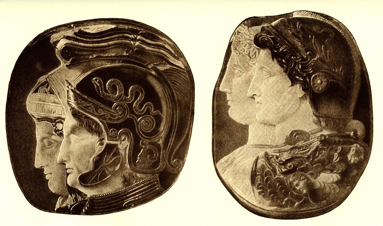 Los camafeos "ptolemeos de Unbekannter Künstler