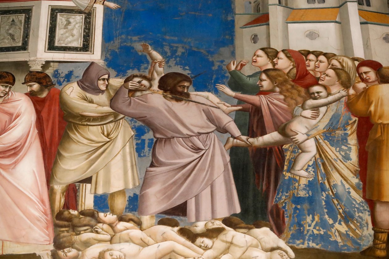 La Capilla Scrovegni. Fresco de Giotto de Unbekannter Künstler