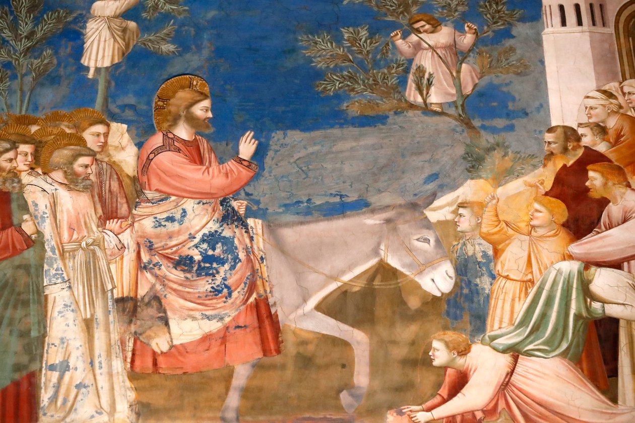 La Capilla Scrovegni. Fresco de Giotto de Unbekannter Künstler