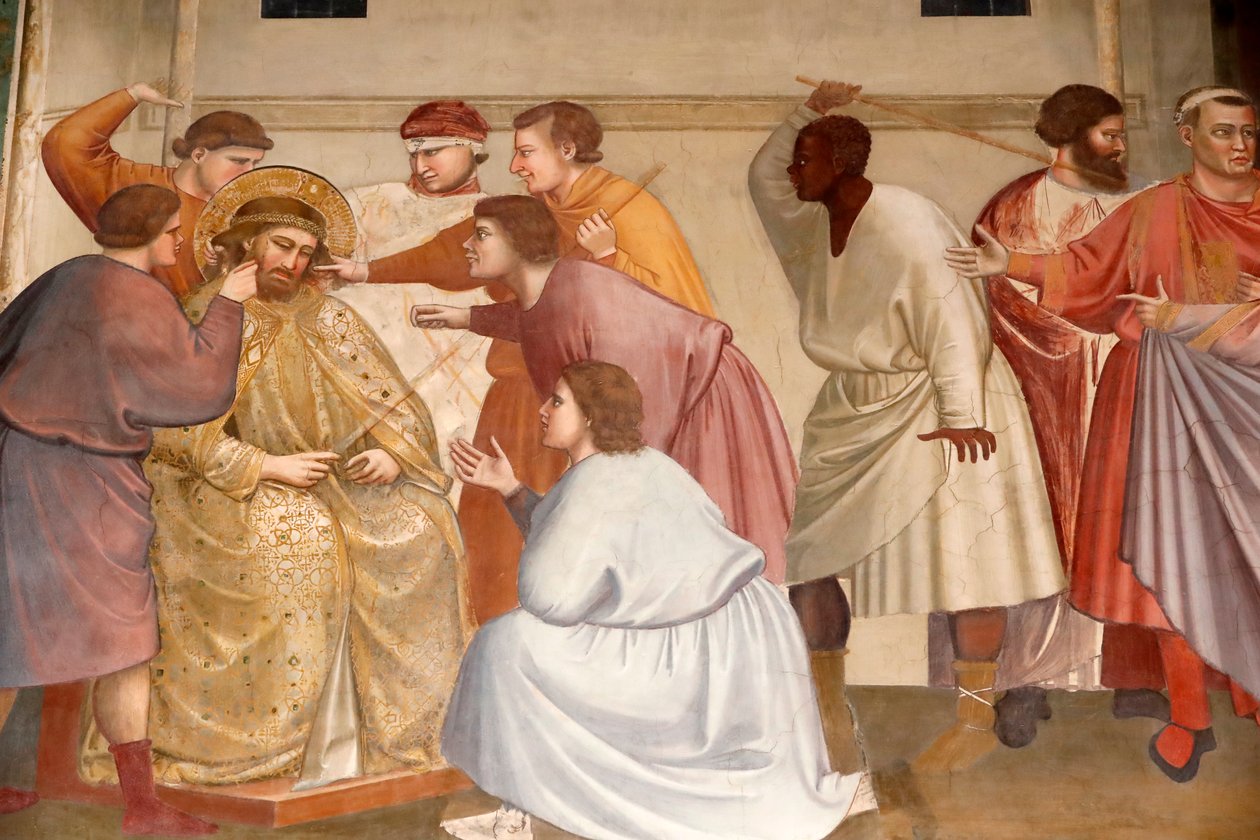 La Capilla Scrovegni. Fresco de Giotto de Unbekannter Künstler