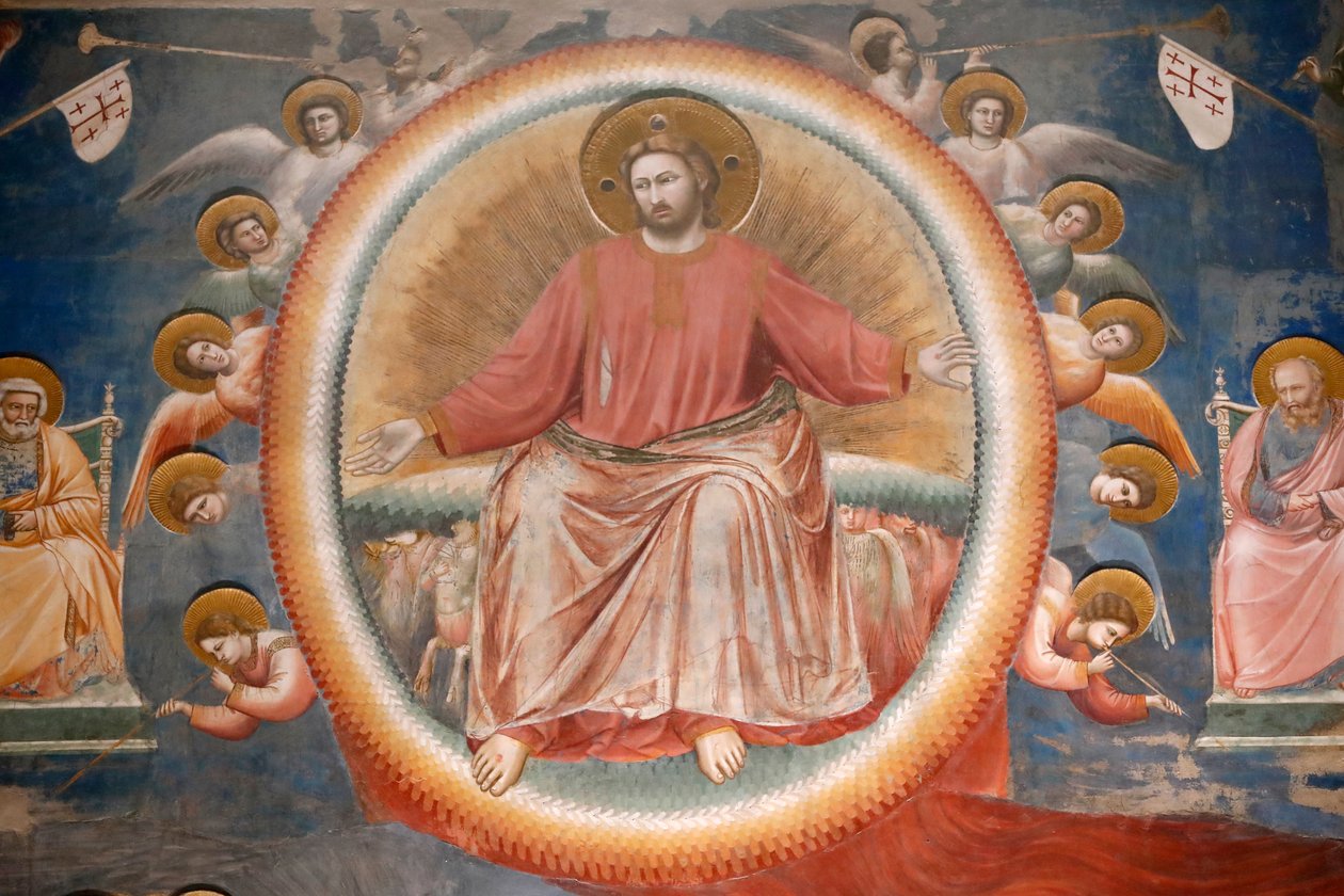 La Capilla Scrovegni. Fresco de Giotto de Unbekannter Künstler