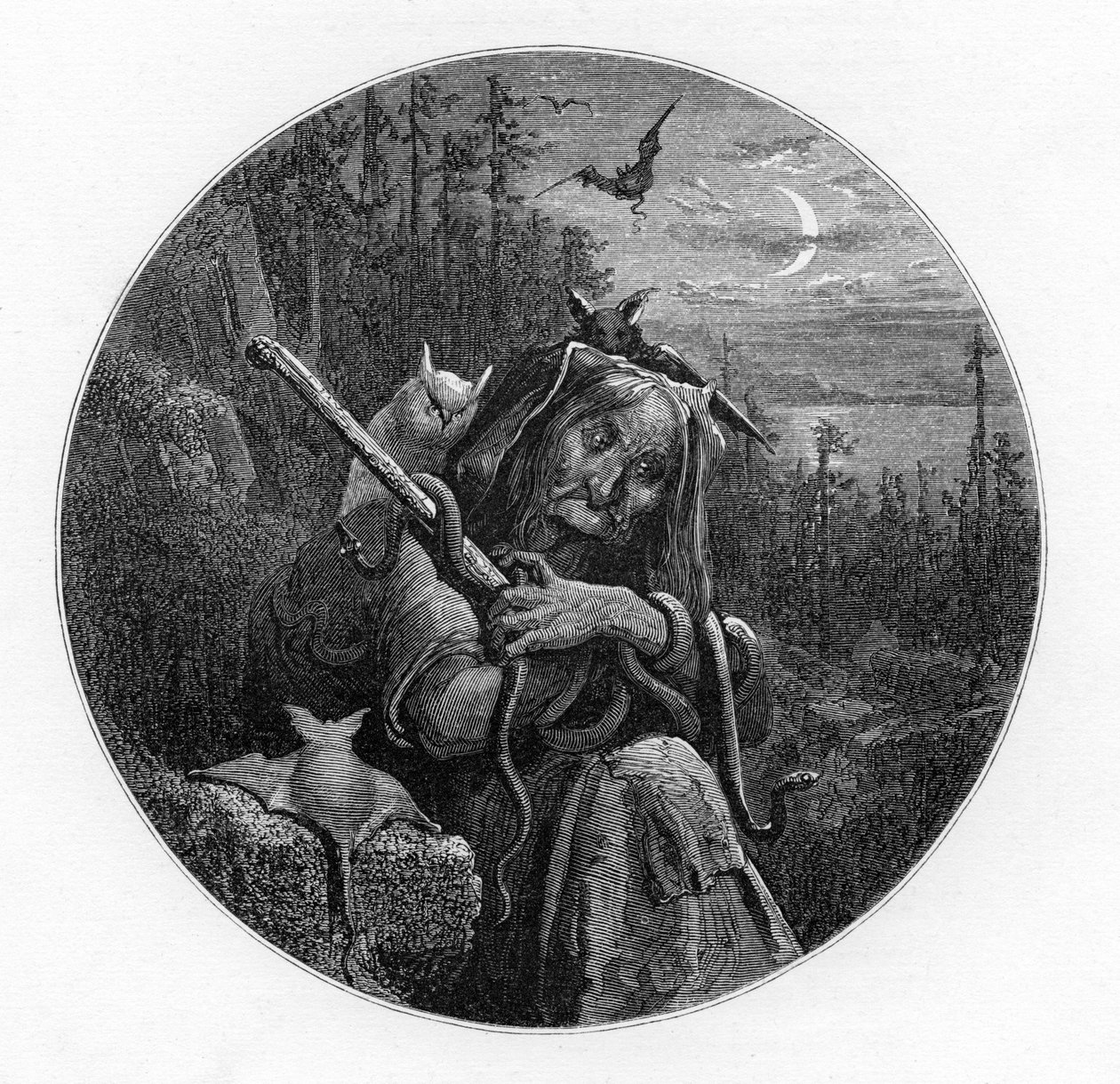 La Tempestad - Shakespeare por Doré de Unbekannter Künstler