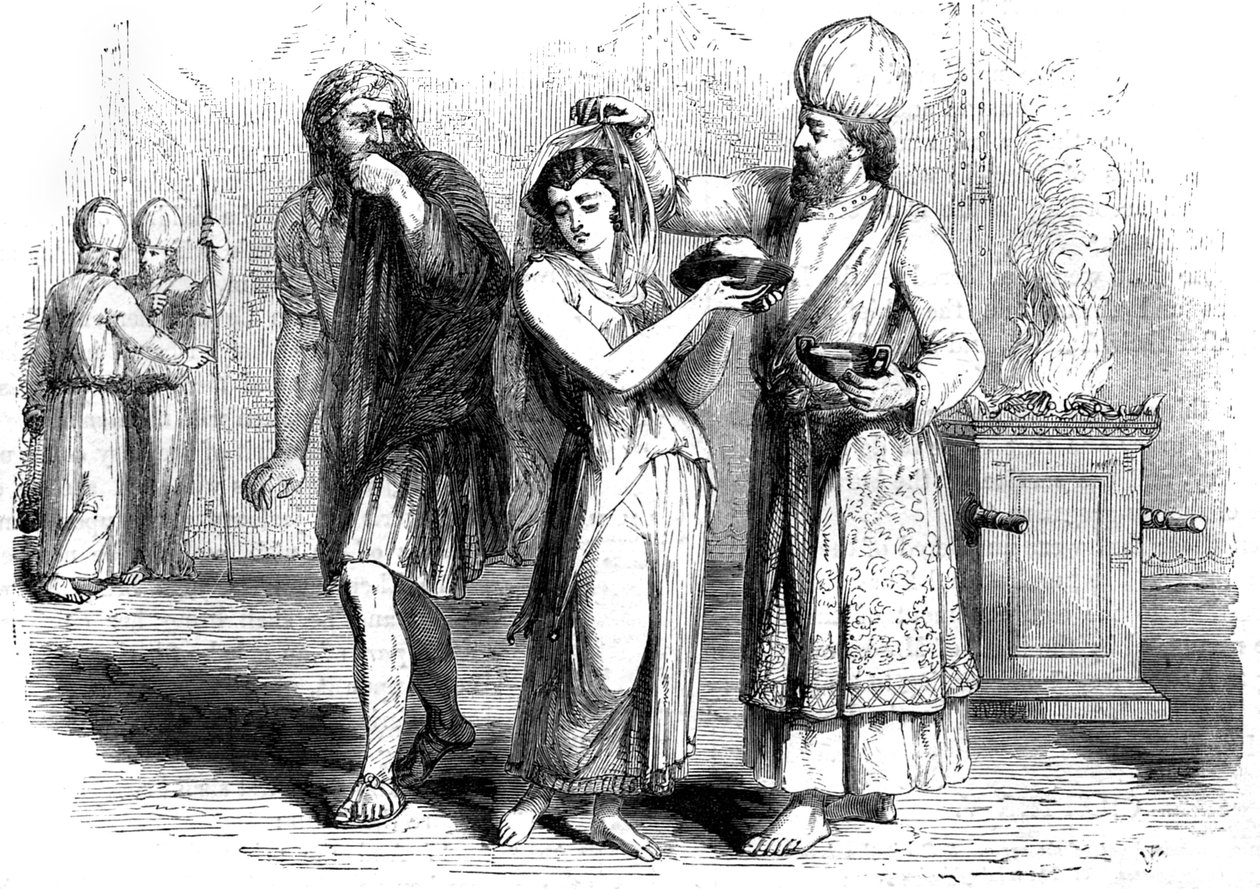 La prueba de los celos - Biblia de Unbekannter Künstler