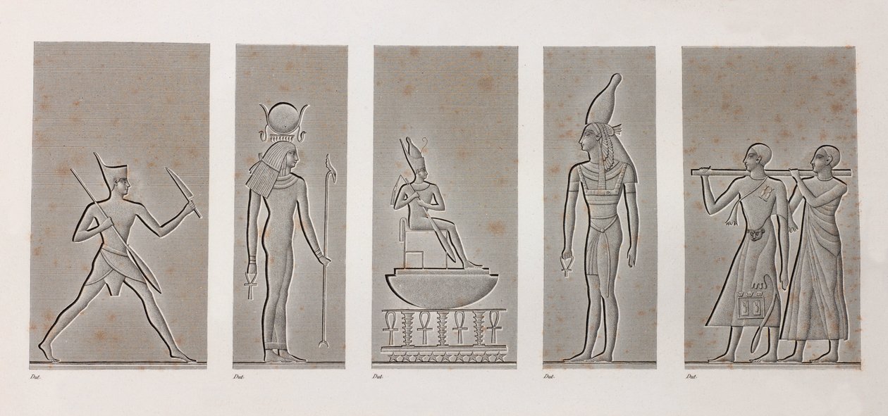 Tebas, Karnak (detalle) de Unbekannt