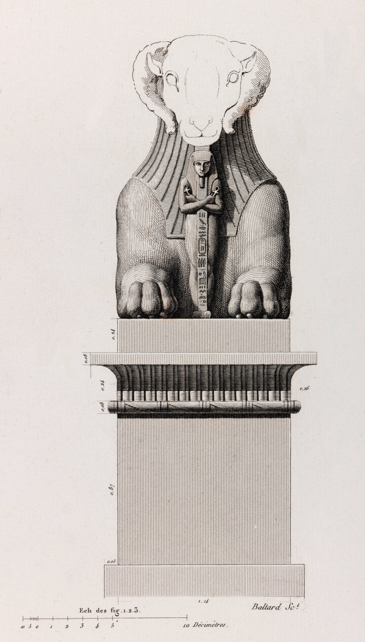 Tebas: Karnak (detalle) de Unbekannt